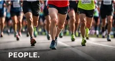 Road running race
